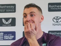 Harry Brook says England stays sharp for India Test, plays down talk of dominance.webp