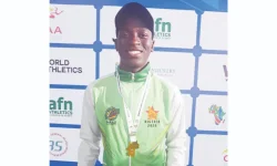 Takunda Mutizwa leads Zimbabwe's medal haul at CAA youth championships in Abeokuta.webp