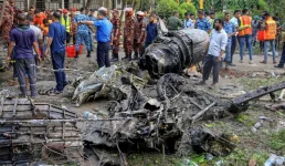 Bangladesh Air Force jet crash kills 27 at Dhaka school, children among victims.webp