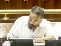 Kamal Haasan takes Rajya Sabha oath in Tamil, pledges to amplify MNM voice nationally.webp