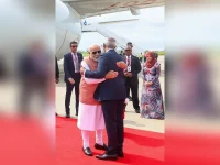 Modi receives a warm hug from Muizzu as the Maldives visit signals stronger bilateral ties.webp