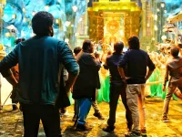 Chiranjeevi wraps Vishwambhara shoot with Mouni Roy in a mass dance number.webp