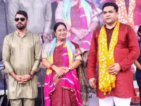 CM Rekha Gupta inaugurates Teej Mahotsav 2025 at Dilli Haat, celebrates women's pride.webp