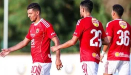 Al-Ahly thrashes Banzarti 5-0 as Trezeguet shines in Cairo friendly.webp