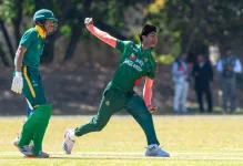 Samiun Basir steers Bangladesh U19 to a tense one-wicket win over South Africa in Harare.webp