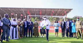 Uganda launches CHAN 2024 at Kololo, Museveni hails unity and sports revival.webp