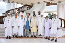 Yunus pledges justice for Shapla Chattor victims in talks with Hefazat leaders.webp