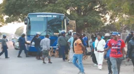 Dynamos fans stone own team bus after Barbourfields defeat.webp