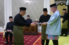 Wan Ahmad Farid was named Malaysia's Chief Justice at the Istana Negara ceremony.webp