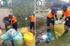 Nga Kor Ming stands firm on 20 tonnes of rubbish left after the Turun Anwar rally.webp