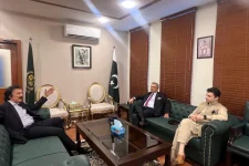 Haroon Akhtar Khan, NBP president, discusses ramping up industrial loans in Islamabad.webp