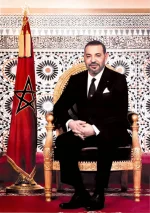 King Mohammed VI orders massive aid shipment to Gaza on Throne Day.webp