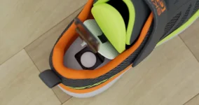 Skechers debuts kids' shoes with a hidden AirTag holder for discreet tracking.webp