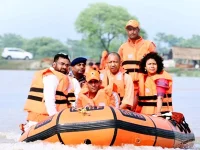 Adityanath deploys ministers to flooded Uttar Pradesh districts.webp