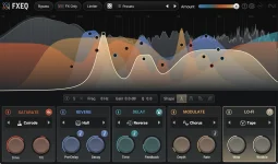 iZotope's FXEQ lets you paint textures directly onto your sound.webp