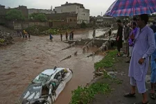 Chatha Bakhtawar reels as Islamabad floods force mass evacuations and dam spillway opens.webp
