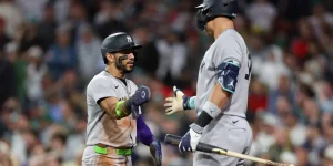 The Bronx celebrates Aaron Judge for finally reaching fourth place.webp