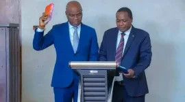 Harry Hazwell Kanjewe sworn in as DPP commissioner at MEC Lilongwe.webp