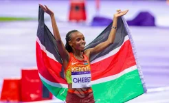 Beatrice Chebet strikes gold in Tokyo 10000m, ending Kenya's drought.webp