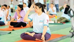Bashundhara kicks off daily yoga fest with free sessions and festive flair.webp