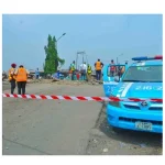 One dead, nine injured in Lagos-Ibadan crash involving truck and bus.webp