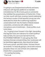 Louisiana's Higgins vows to ruin lives over Charlie Kirk posts.webp