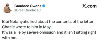 Owens calls Loomer a dumb ass in a feud over Netanyahu, Kirk.webp
