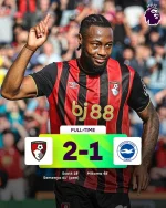Semenyo sinks Brighton in Bournemouth penalty drama at Vitality.webp