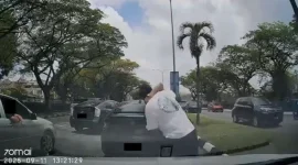 Klang brawl at Bukit Tinggi, Honda City, and Proton Gen 2, Kamalariffin.webp