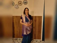 Neena Gupta posts saree tips after playing a dog sitter in Aachari Baa.webp