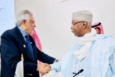 Ishaq Dar, OIC boss, blasts Israeli attacks at Doha summit.webp