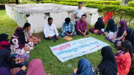 Meherpur students swap phones for poetry at Shuvosangho event.webp