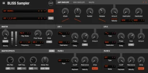 Bliss Sampler 3.3 drops analog ZDF DSP filters, new 3D look.webp