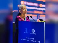 Sitharaman warns India can't lag as AI race speeds up.webp