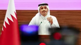 Qatar blasts Israel's double standards at Arab summit.webp