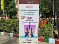 KV girls' chess nationals kick off in Gandhinagar as 216 vie for top spot.webp