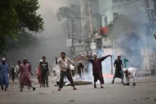 Awami League blasts Yunus government as cops face deadly attacks in Bangladesh.webp