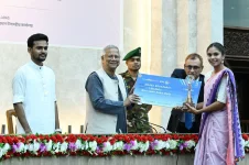 Bangladesh captain Afeida Khandaker gets Yunus award.webp