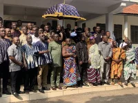 Bono Minister tours Dormaa, warns chiefs on chieftaincy disputes.webp