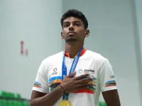 Vaishali wins FIDE Women's Grand Swiss again as Anandkumar takes world skating gold.webp