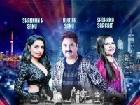 Shannon K and Dad Kumar Sanu take on California today.webp