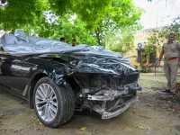 Kaur's bail stalled in Delhi BMW crash, phone missing.webp