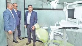 Army chief Waker Uz Zaman opens RAOWA clinic, Mohakhali.webp