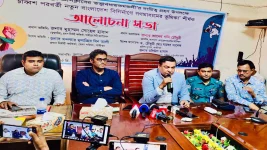 BFUJ's Quader Gani calls for truth at Gazipur press club.webp