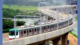 Dhaka metro rail clocks late nights till 10-45 pm.webp