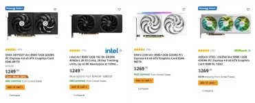 Arc B580 price crash, 12GB card hits $249 at Newegg, Walmart.webp