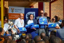 Malatsi, Gwarube in South Africa tablet photo op tour.webp