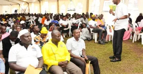 Museveni rains Shs150m on Kampala youth, vendors’ SACCOs.webp