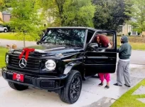 Chioma gets another G-Wagon, this one's a 2025.webp