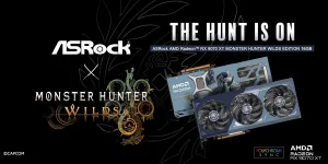 ASRock Monster Hunter RX 9070 XT flexes wild RGB on PC nerds.webp